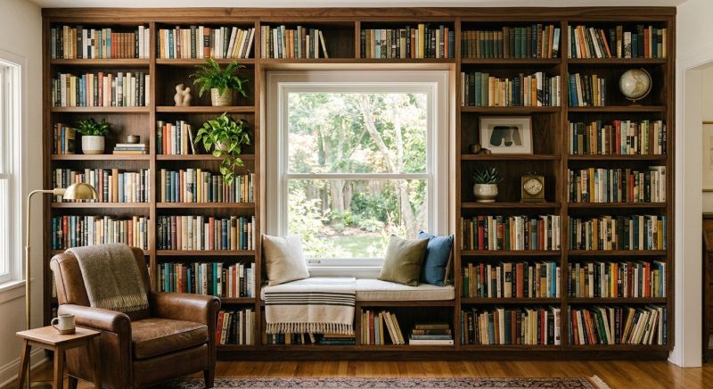 Bookcase Installation in Raleigh, NC